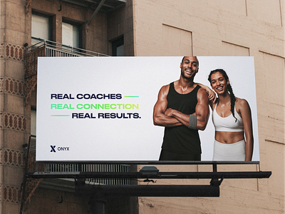 Onyx billboard branding digital design onyx sports