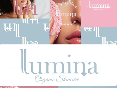 Branding and Packaging by Aydra Designs for Lumina brandidentity brandidentitydesigner branding brandingdesigner graphic design illustrator logo logodesign logodesigncanada logodesignprocess logotype packagedesign packaging skincarebranding typography