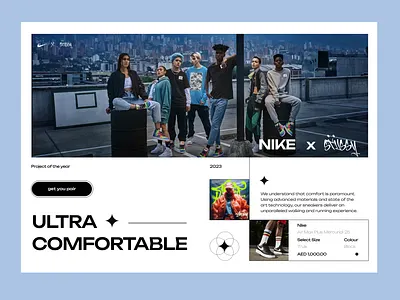 Ecommerce Website Design branded shoes creative website design delivery e store ecommerce website merch minimal minimal website design nike nike landing page nike store shoe stotre shoe website sneakers website stussy sustainable ui uiux
