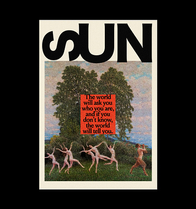 SUN design graphic design poster typography ui