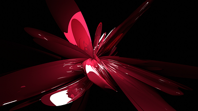 Abstract Glossy Red 3d art abstract blender blender3d digital