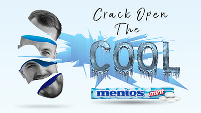 Mentos Ad ad adobe branding design graphic design photoshop