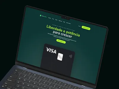 Conta Simples Fintech - Webflow Development design finance financial fintech ui ux webdesign webflow website website design