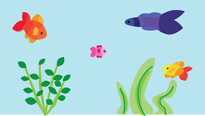 Adobe Illustrator Fish adobe illustration adobe illustrator cute vector