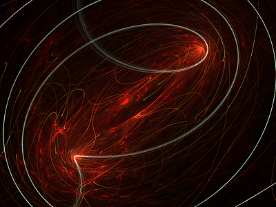 Red Spiral flame fractal fractal fractal art generative art jwildfire
