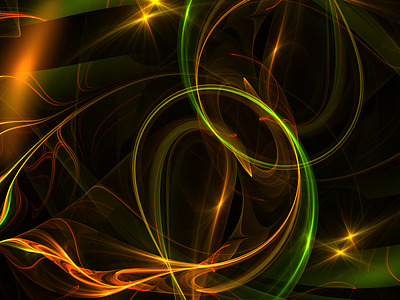 Swirly Flame Fractal flame flame fractal fractal generative art jwildfire