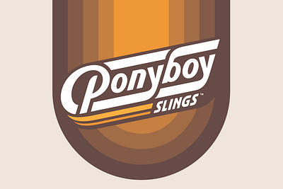 Ponyboy Slings adobe beer branding cocktails custom lettering design graphic design hand lettering illustrator lettering logo packaging typography