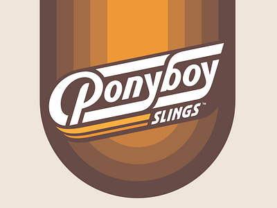 Ponyboy Slings adobe beer branding cocktails custom lettering design graphic design hand lettering illustrator lettering logo packaging typography