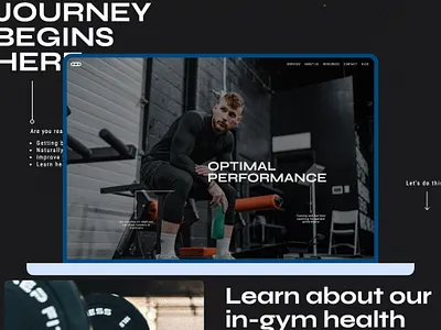 Fortitude Showit Template bold coaches dark design desktop drag and drop fitness graphic design homepage scroll actions showit template template design ui ui design ux web builder web design website builder website design