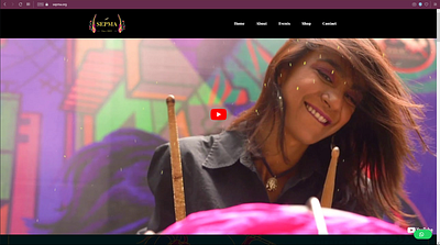 Website for Sepma Org branding design graphic design illustration logo ui ux vector web design website