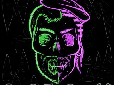 Album Artwork Design - Out of The Crypt V album artwork branding caricature illustration skeleton