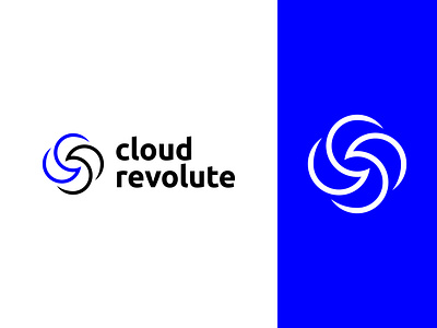 Cloud Revolute Logo design abstract logo brand brand design brand identity brand logo branding business logo cloud logo creative logo identity logo logo creator logo design logo mark logodesign logotype minimal modern logo tech logo technology logo