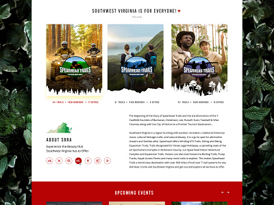 Spearhead Trails UI/UX branding ecommerce ui ux website