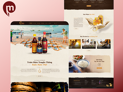 Fish sauce website design design a day fish sauce maydesign thietkecotam ui ux uxui website