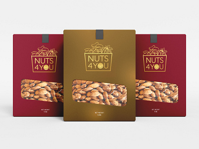 Nuts4You - Branding and Packaging branding design graphic design illustration logo packaging ui ux vector website