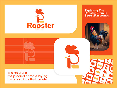 Rooster Roosterant Logo Concept brand branding design graphic design illustration logo motion graphics ui ux vector