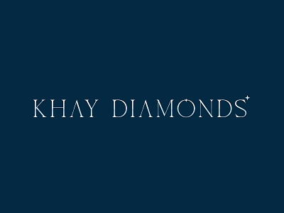 Khay Diamonds - Logo Design branding graphic design illustration logo typography