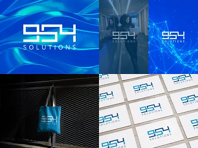 954 solutions Technology, logo, logo design, brand identity 954 ai brand identity branding connect connection dynamic innovative logo logo design logo designer logodesign modern logo network number software technology