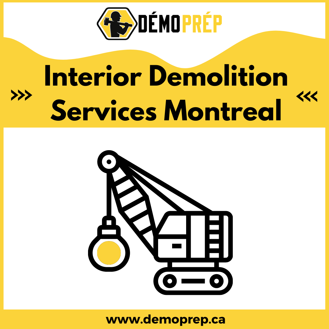 Get Topnotch Interior Demolition Services in Montreal! by Démo Prép