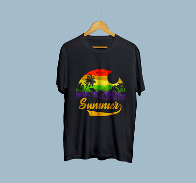 Summer t shirt design idea design graphic design illustration logo t shirt t shirt t shirt design t shirt design ui vector