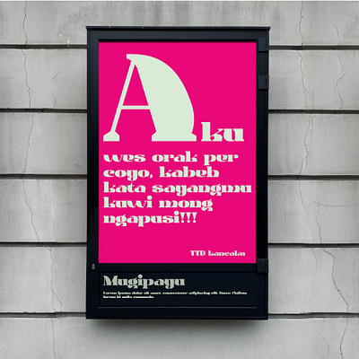 Mugipayu Poster alternates bold font brand branding design dispaly font font graphic design illustration logo logotype magazine new font poster quirky serif type typeface typography zine