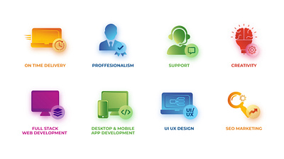 UI Modern Icons branding design figma glass blur graphic design icons illustration illustrator minimal ui ux vector