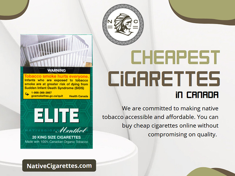 Cheapest Cigarettes in Canada by Native Cigarettes on Dribbble