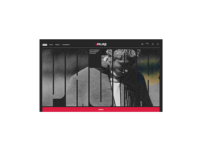 Pajar Canada | E-commerce animation design ui ux web