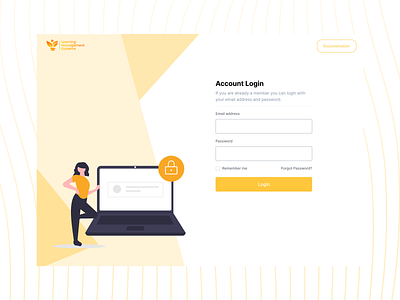 LMS - Login Page