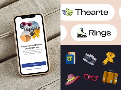 Urbs Travel Mobile App Onboarding Motion Design app design design illustration mobile design motion design product design tours travel app ui ui design uiux userexperience