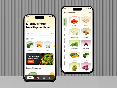 Online Grocery Shopping Mobile App Design app designer delivery ecommerce food food delivery app fruit groceries grocery grocery app grocery delivery grocery market grocery online grocery store mobile app mobile app design shop shopping supermarket user interface vegetables