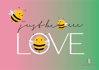 Just be Love graphic design illustration