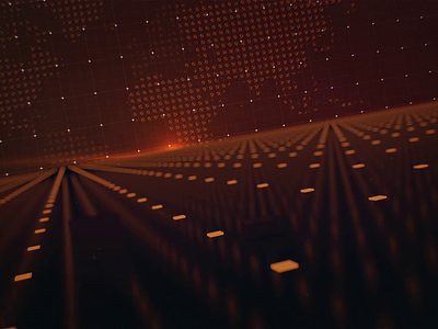 Network animation broadcast c4d cinema4d glow intro line motion graphics network octane openeer render tv