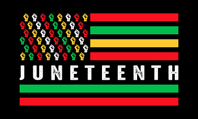 Juneteenth American Flag T shirt Design Vector america american design flag illustration independence day juneteenth t shirt t shirt design typography vector world