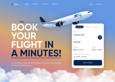 Flight Booking Website design ui ux web design website