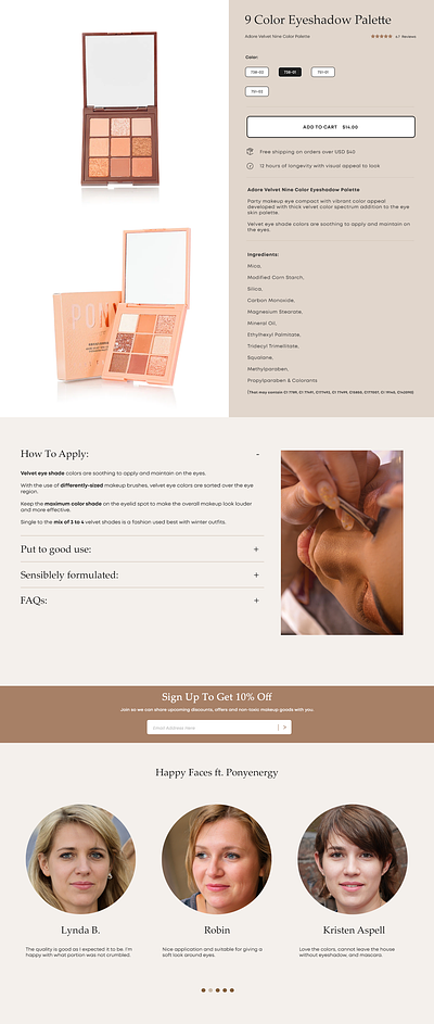 Ponyenergy - Product Details Page 🎨 design graphic design landing page ui ux web design website design