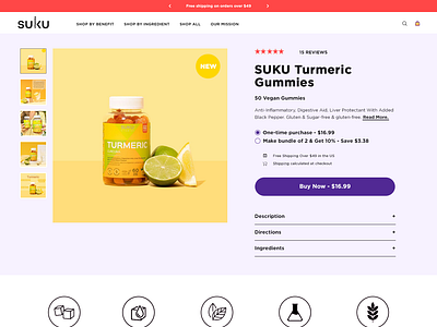 SUKU PDP CVR Design 🚀 branding design graphic design landing page ui ux web design website design