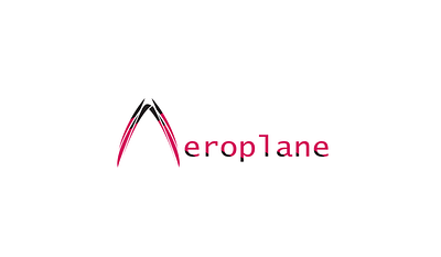 Aeroplane logo design airplane vector business business design flat logo logo designer word mark