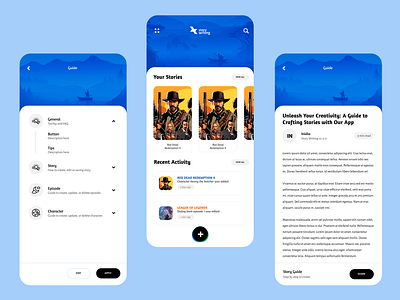 Story Writing Prototype design flutter home mobile productive prototype redesign storywriting ui