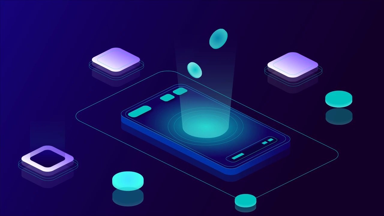 Isometric phone animation by natasha_motion on Dribbble