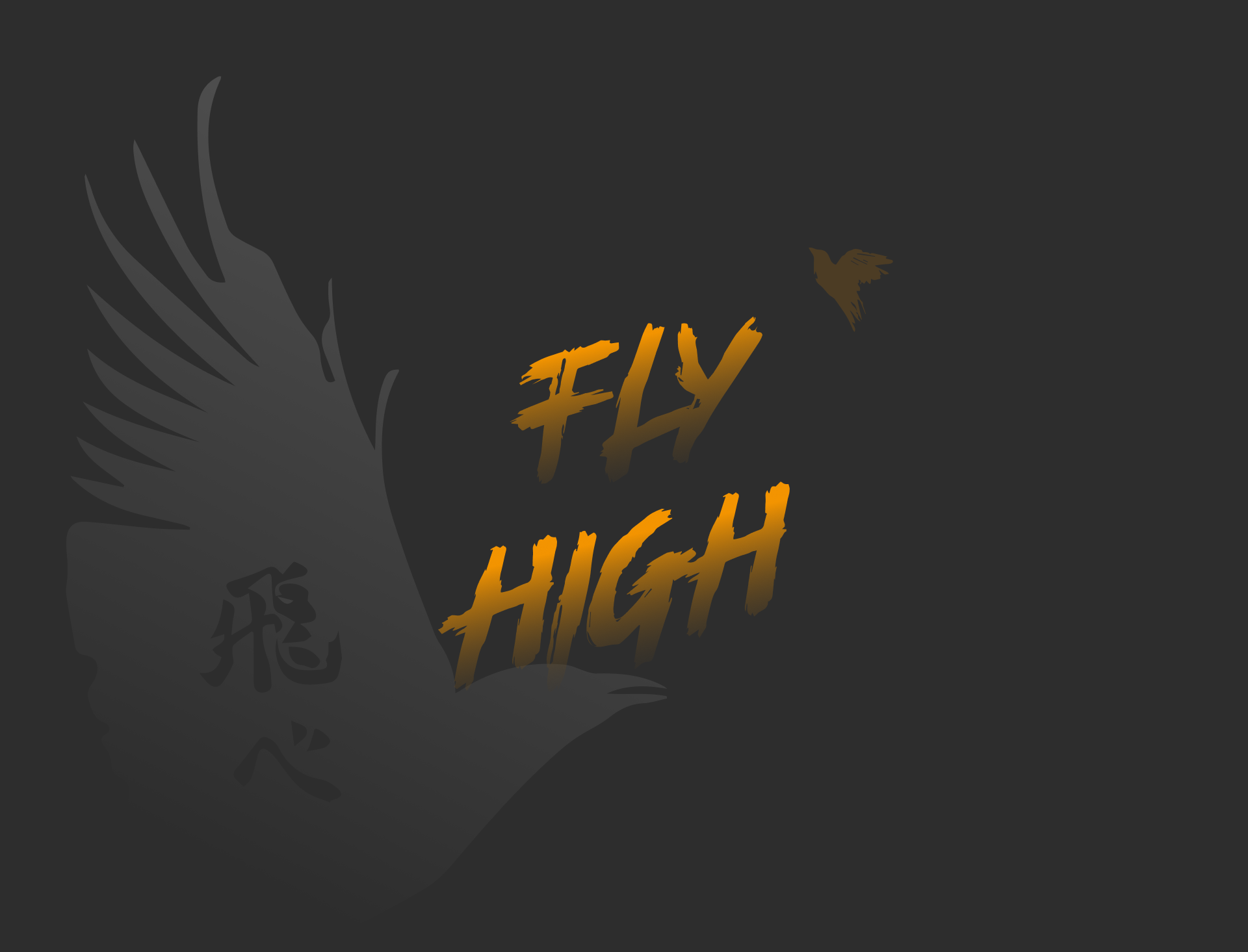 Anime Fly-High Tshirt Design by Skystis Infotech on Dribbble