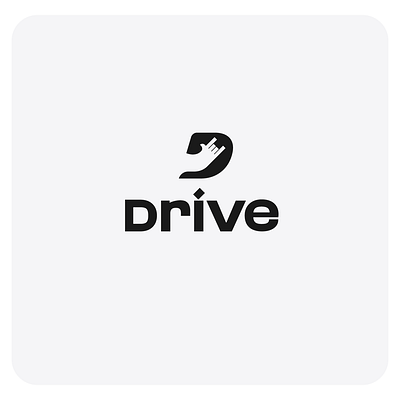 Drive branding design drive graphic design hand logo monogram music band negative space rock typography vector