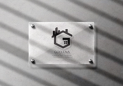 Gofeena Construction Company branding design graphic design logo