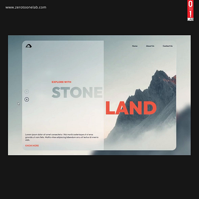 Stone Land branding design graphic design typography ui vector