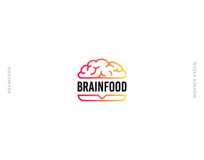 BRAINFOOD brand identity design identity identity design illustration logo logo design minimal logo modern logo