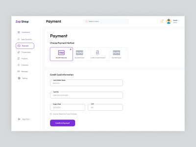 Dashboard Payment Ui Design admin dailyui dashboard dashboard design design payment payment ui ui ux