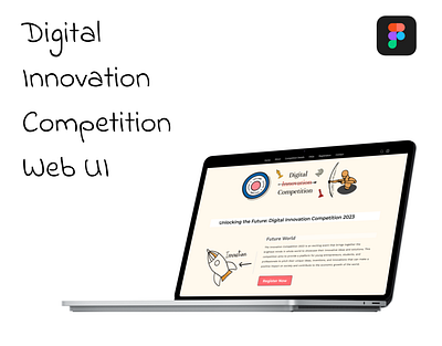 Innovation Competition Web UI graphic design landing page ui web design web ui website design