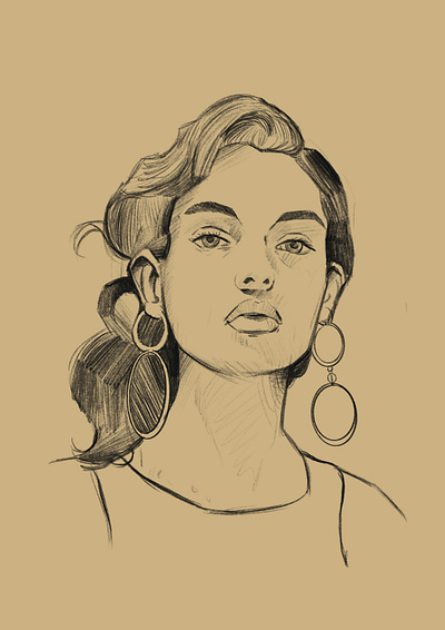 Another bites the dust character design illustrated illustration illustrator pencil people portrait portrait illustration procreate sketch sketching woman