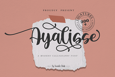 Ayalisse new fonts