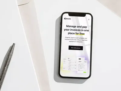Denario: brand, website, logo design brand brand and identity brand identity branding corporate identity design fiintech identity logotype visual identity